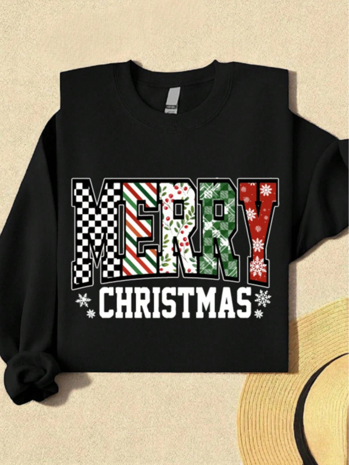 Retro Merry Christmas Sweatshirt