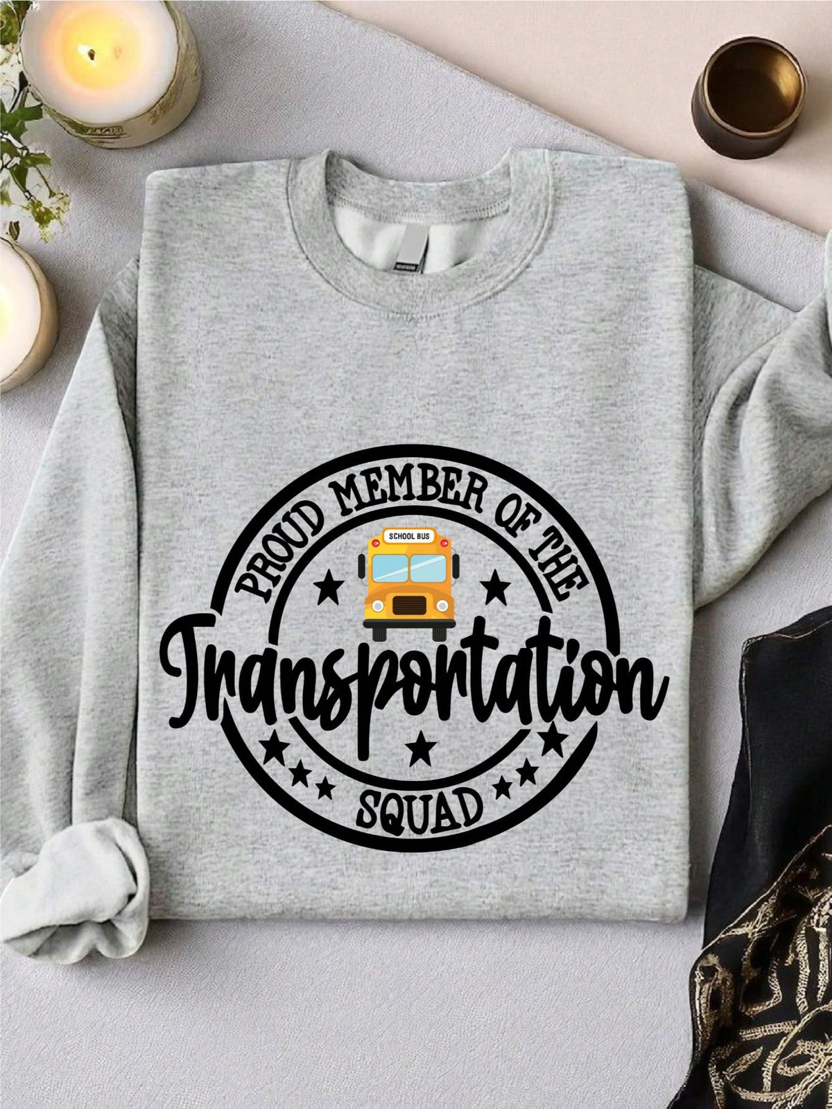 Proud Member Of The Transportation Crew Sweatshirt