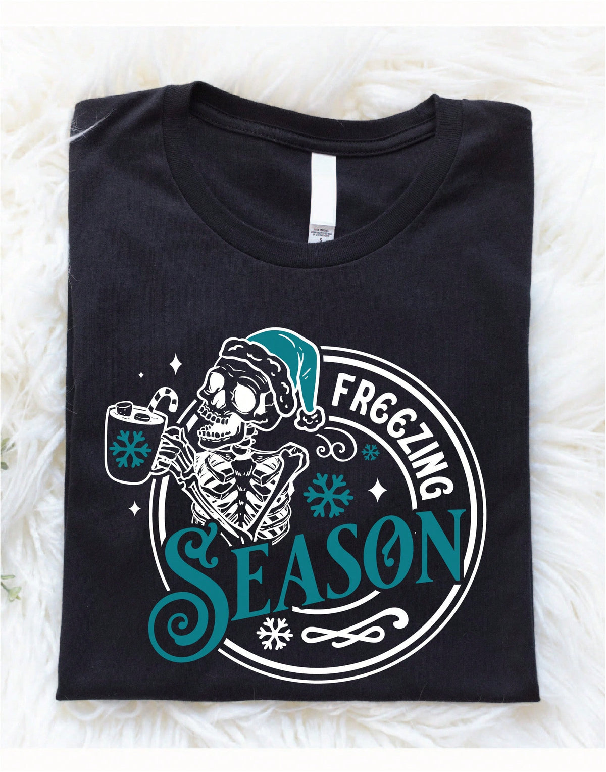 Freezing Season Skeleton T-Shirt