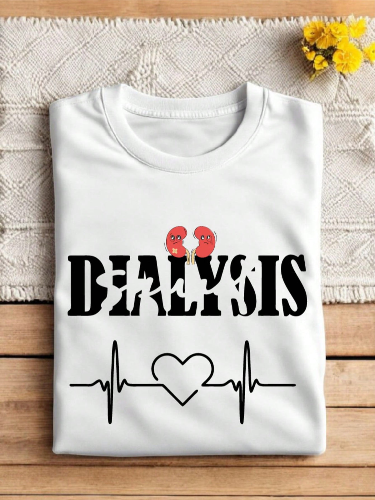 Dialysis Crew Heartbeat T-Shirt