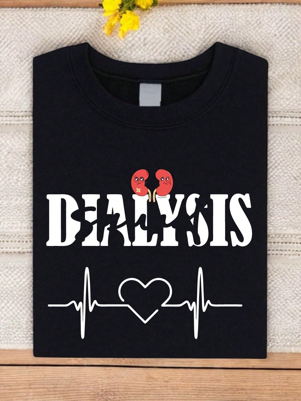 Dialysis Crew Heartbeat T-Shirt
