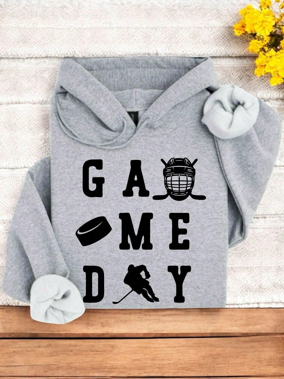 Ice Hockey Game Day Hoodie