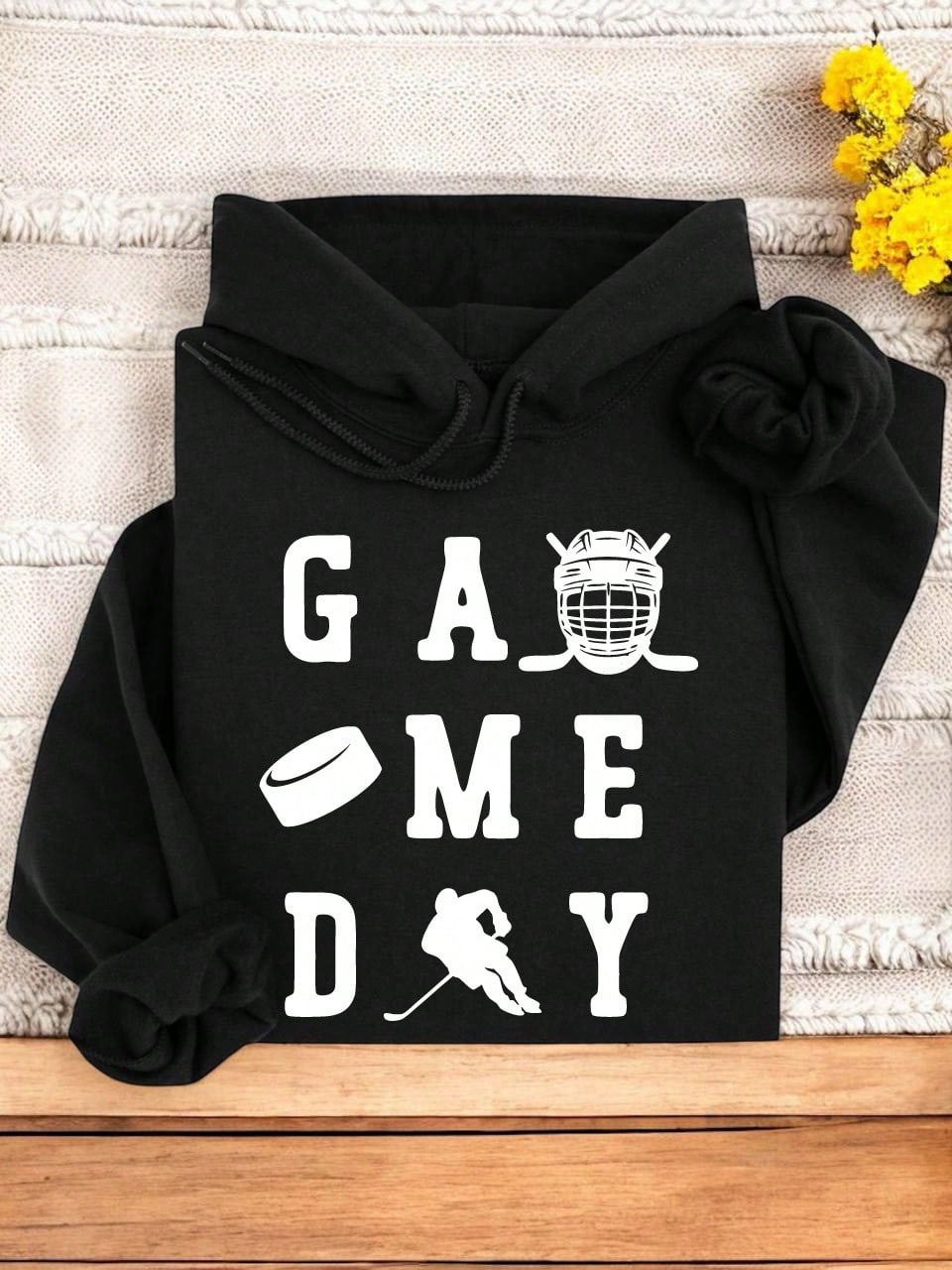 Ice Hockey Game Day Hoodie