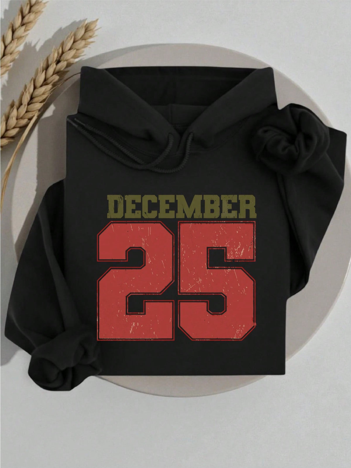 Distressed December 25 Hoodie