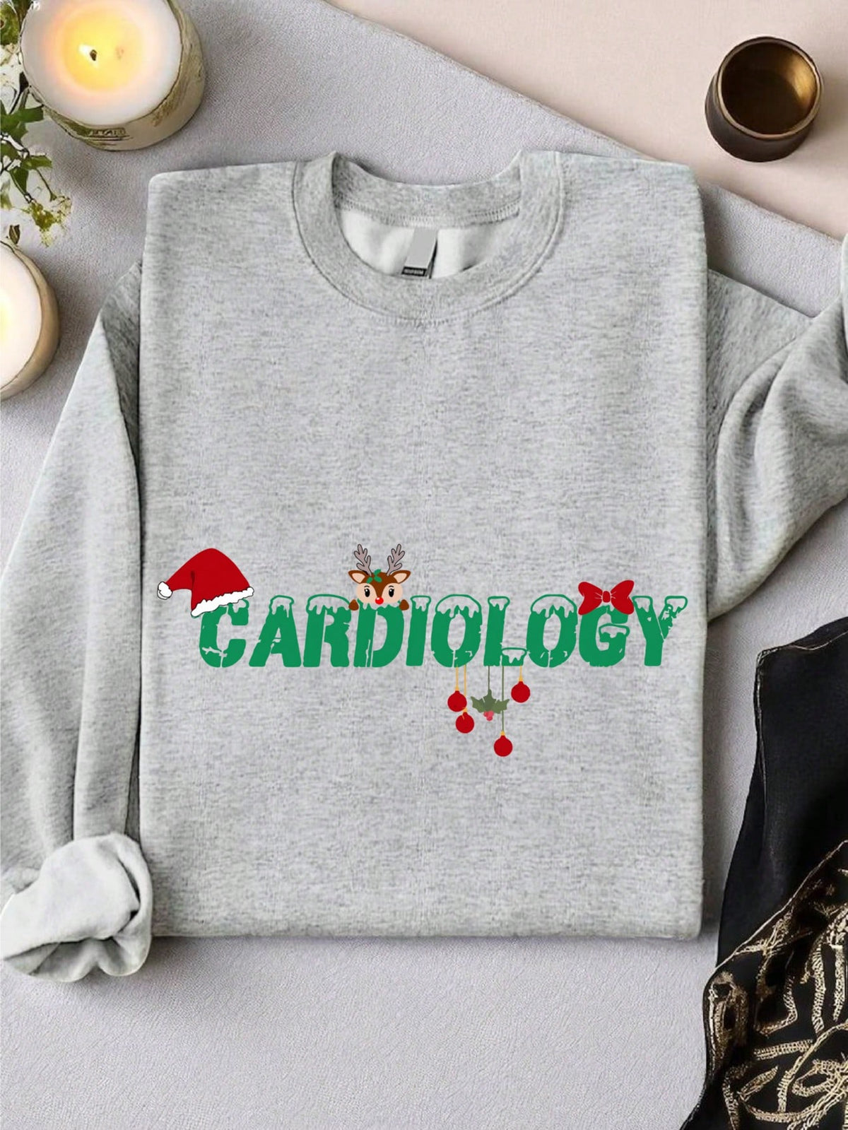 Cardiology Christmas Sweatshirt