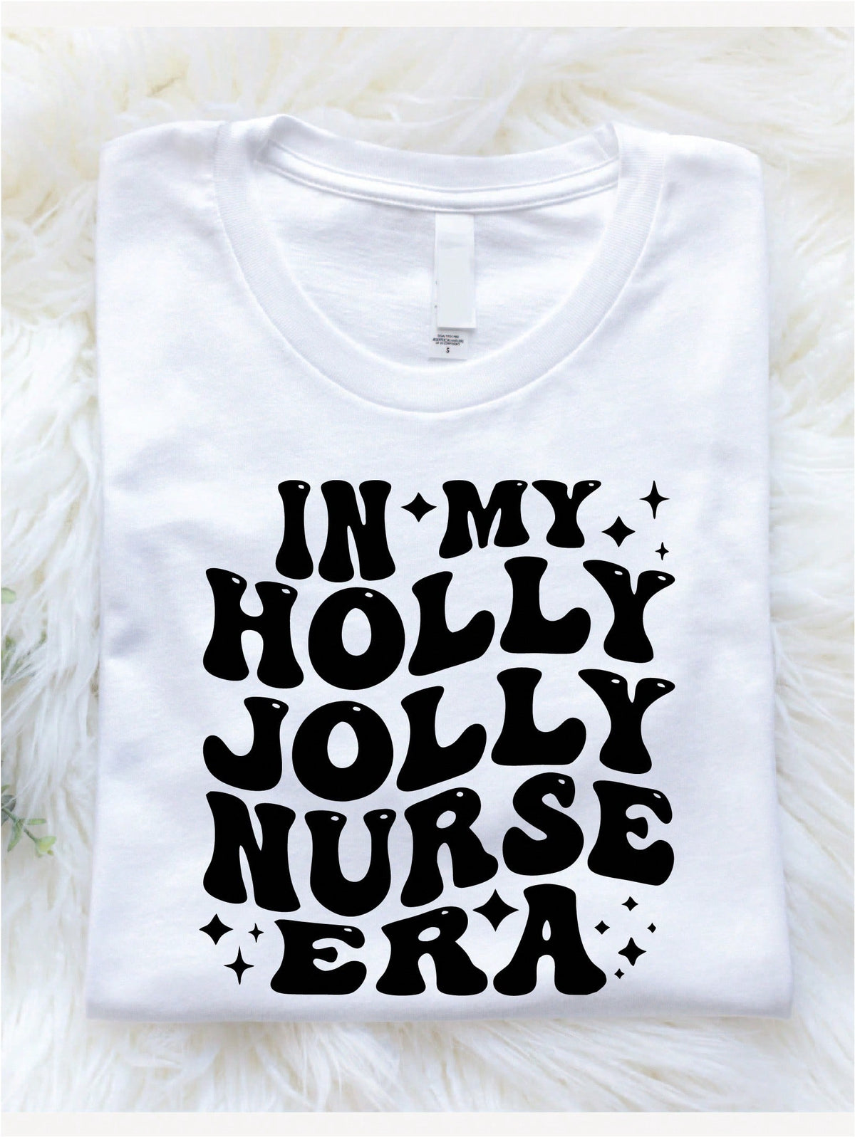 Retro In My Holly Jolly Nurse Era T-Shirt