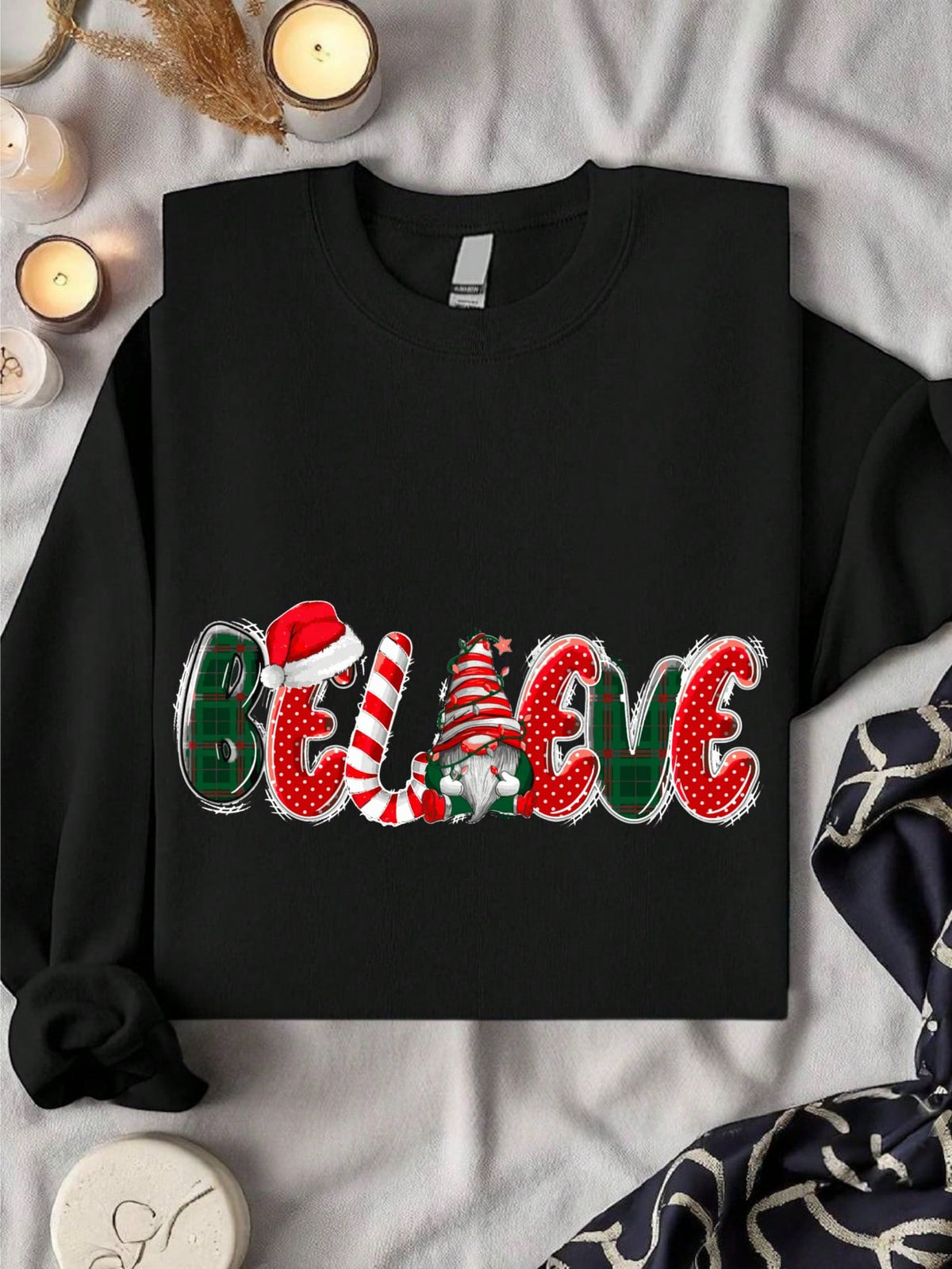 Believe Christmas Gnome Sweatshirt
