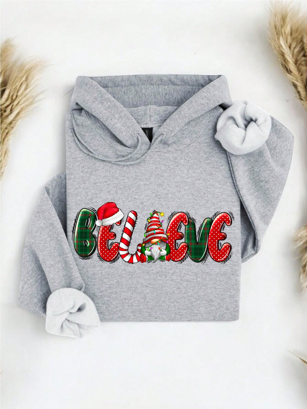 Believe Christmas Gnome Hoodie