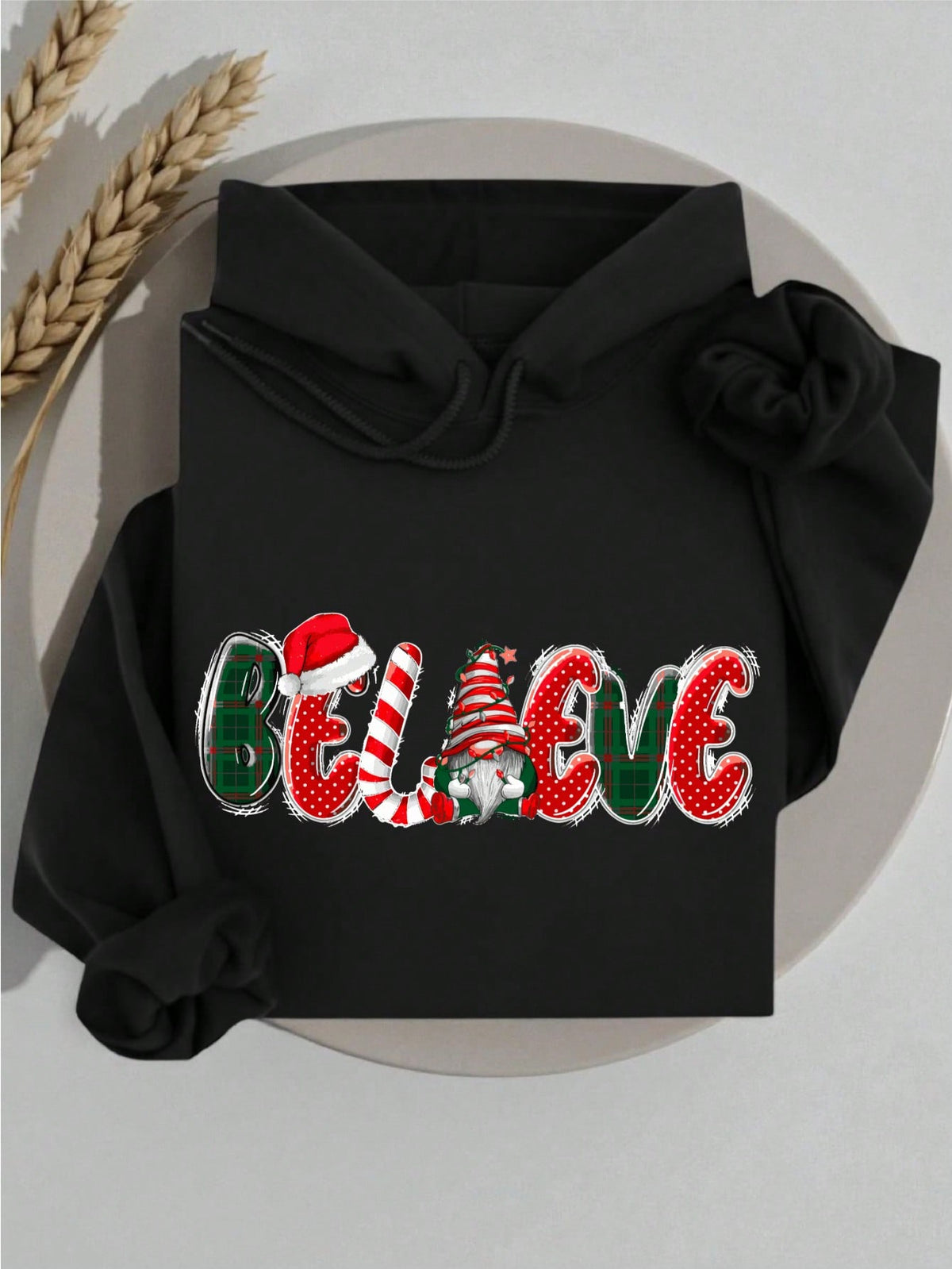 Believe Christmas Gnome Hoodie