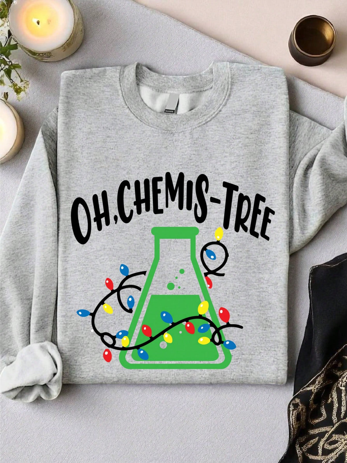 Science Christmas Sweatshirt