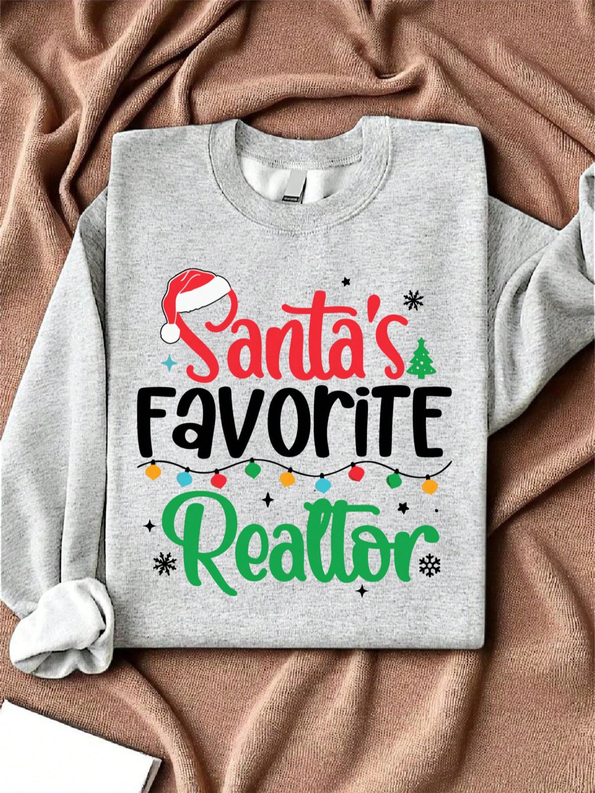 Santa's Favorite Realtor Sweatshirt