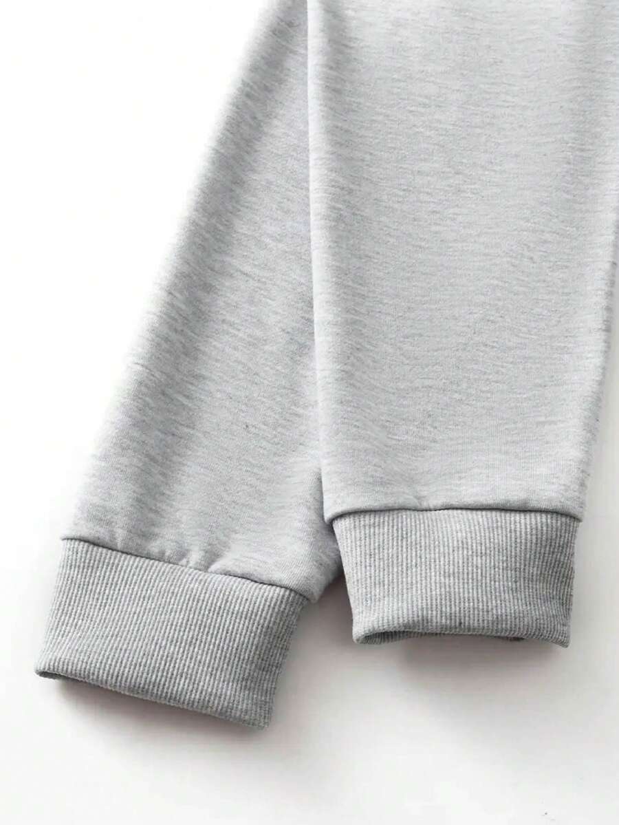 Read More Books Faux Yarn Sweatshirt
