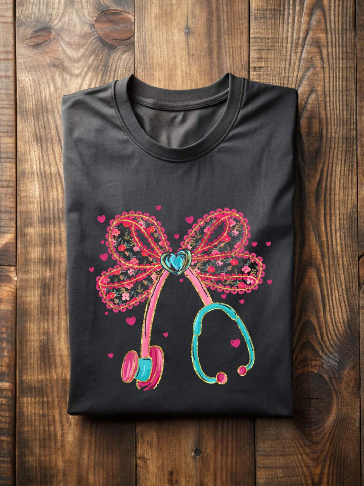 Nurse Stethoscope T-Shirt