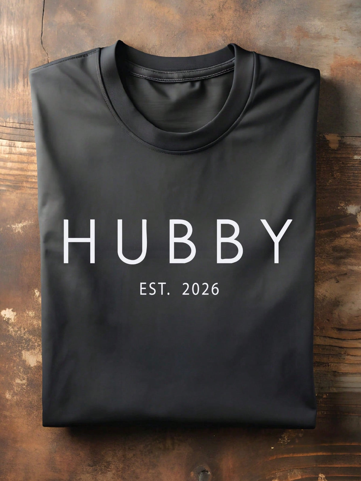 1PC Hubby Wifey Cute T-Shirt