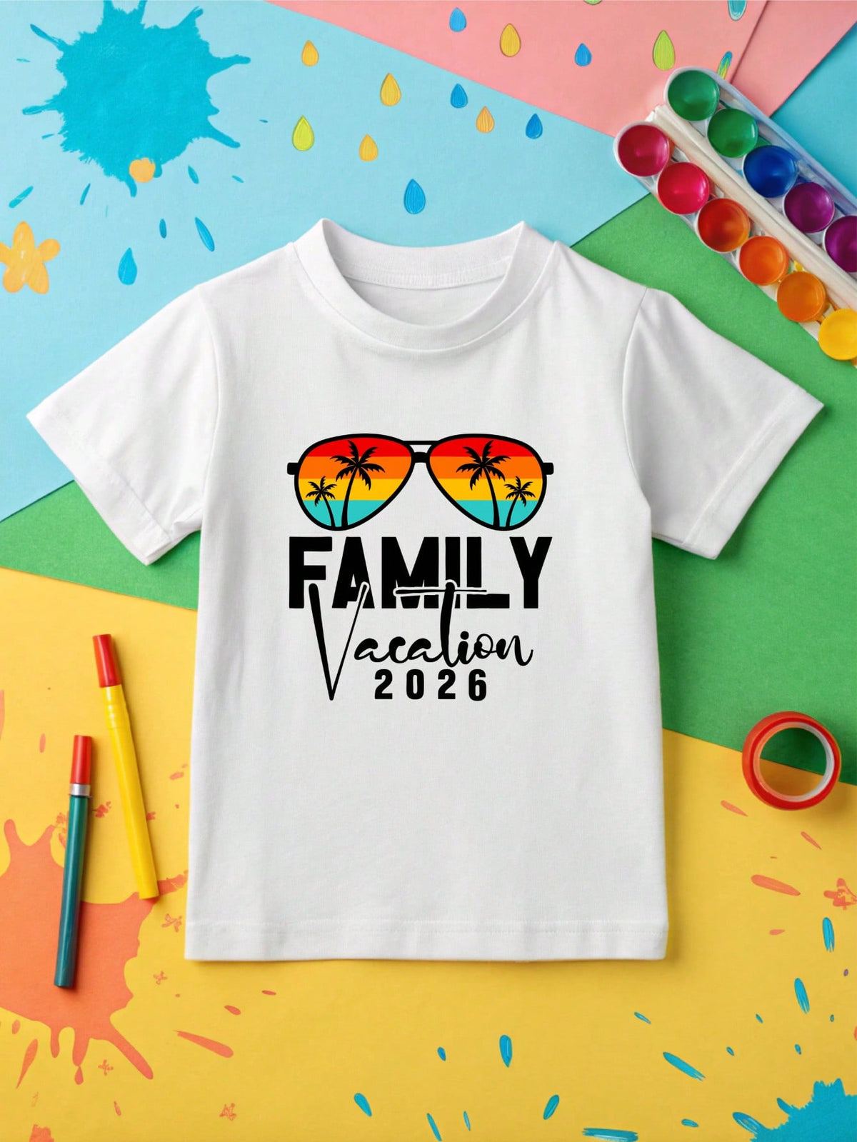 Family Vacation 2026 Kids Bodysuit