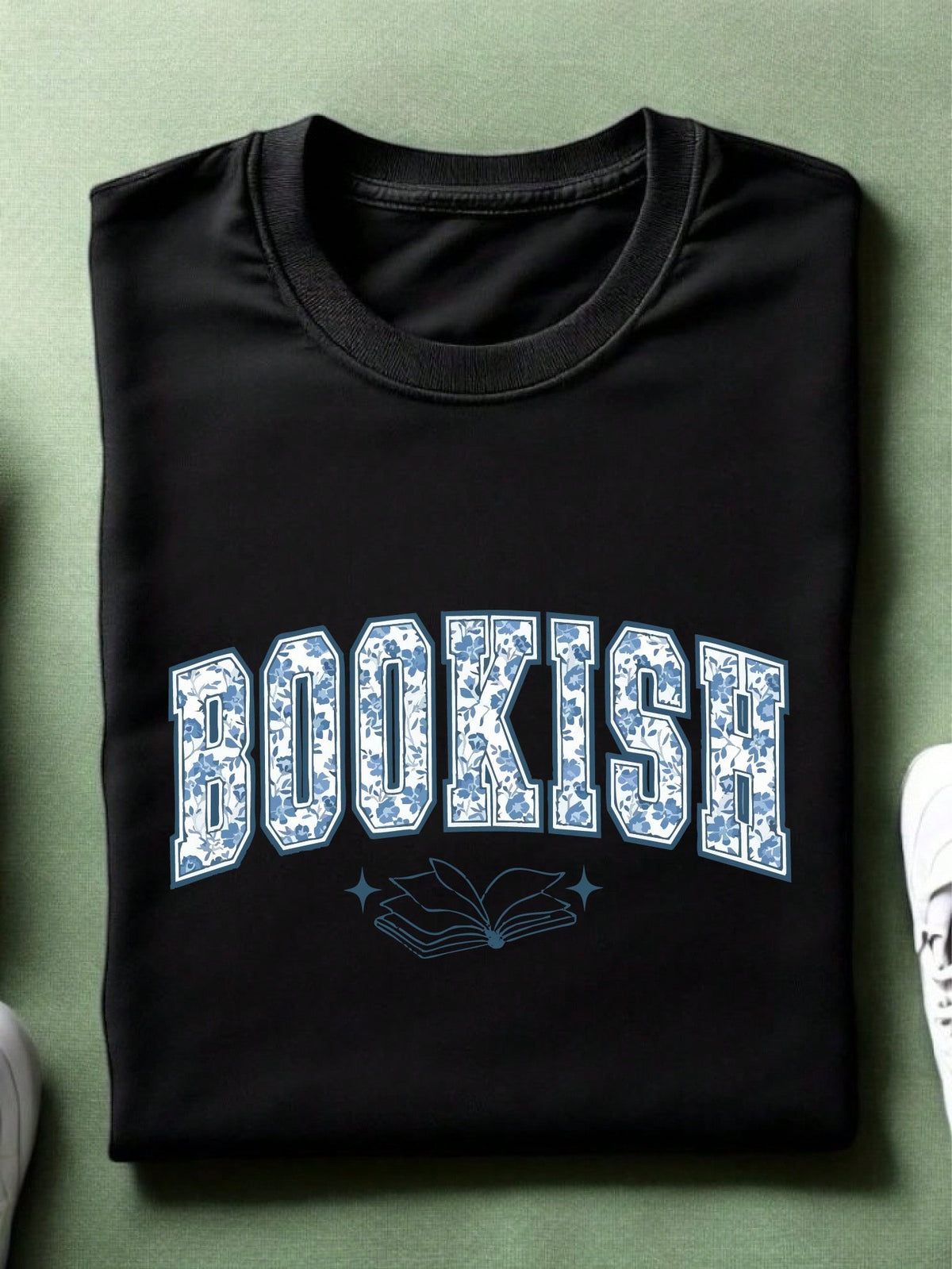 Floral Bookish T-Shirt