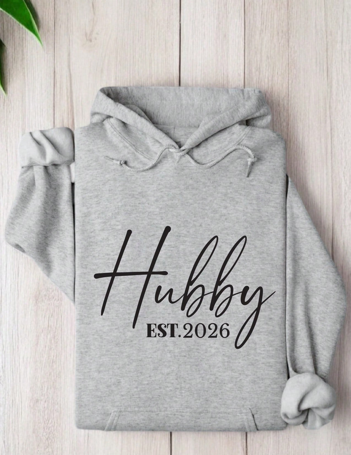 'Wifey' & 'Hubby' EST. 2026 Matching Couple Hoodie