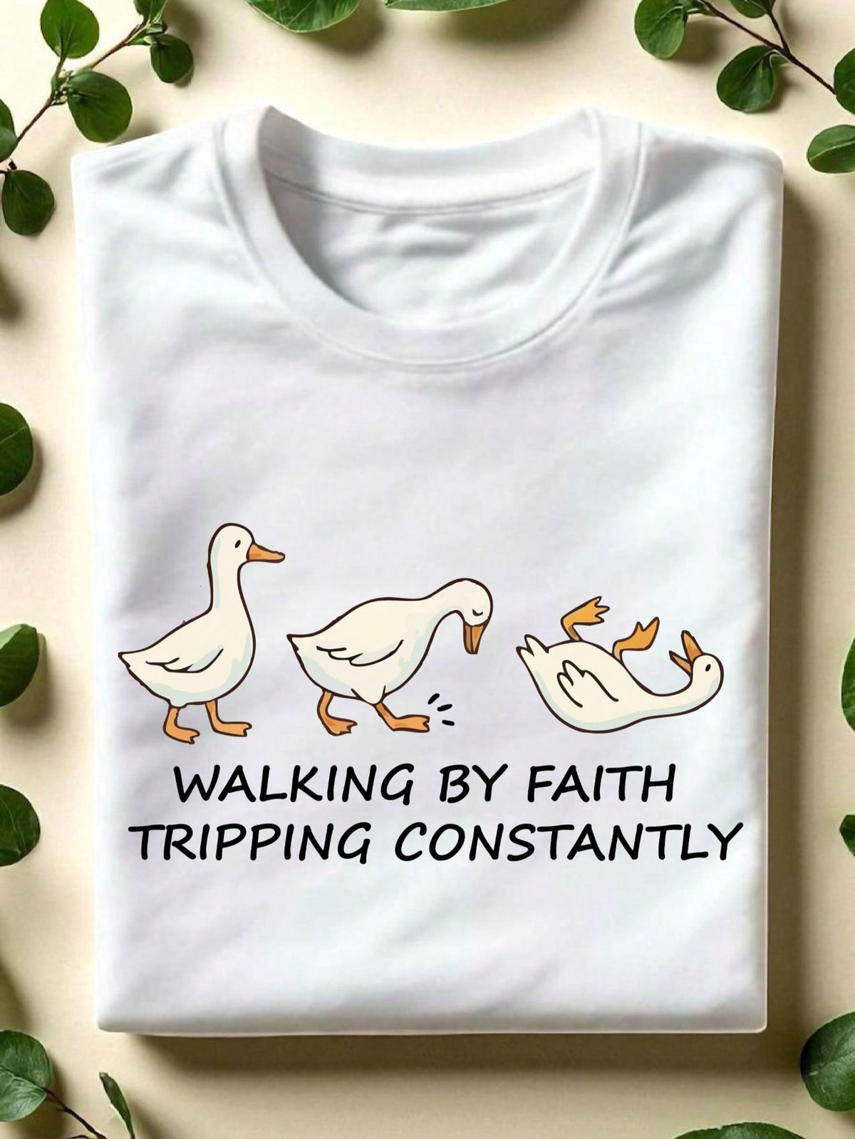 Walking By Faith Tripping Constantly T-Shirt