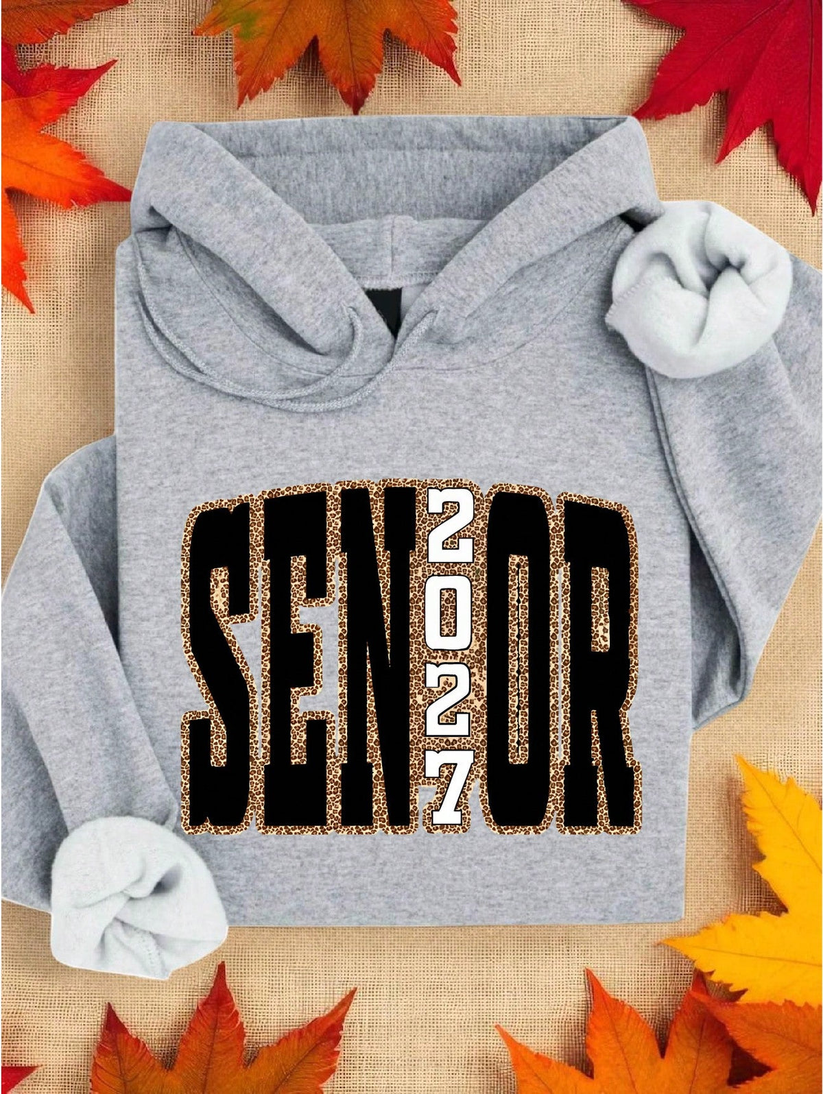 2027 Senior Cheetah Hoodie
