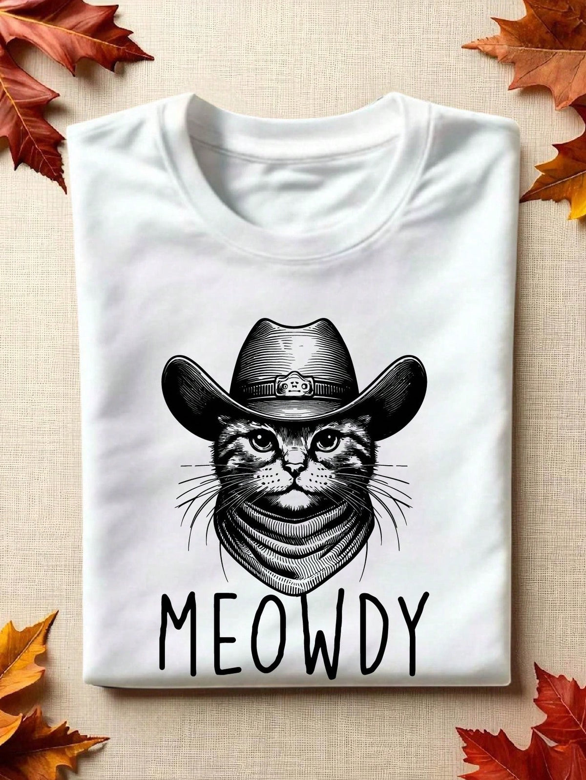 Meowdy Graphic T-Shirt