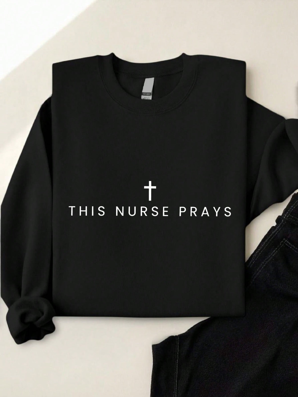 This Nurse Prays Sweatshirt