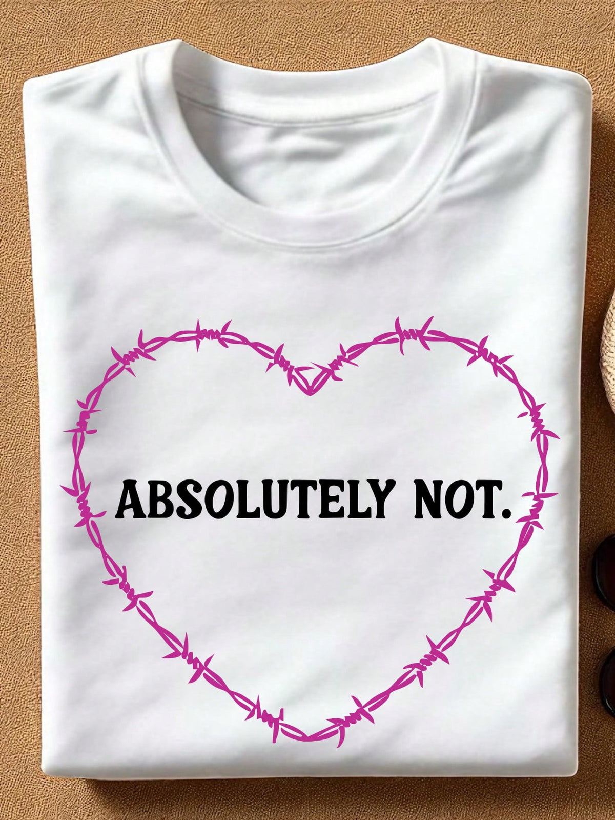 Absolutely Not Heart T-Shirt