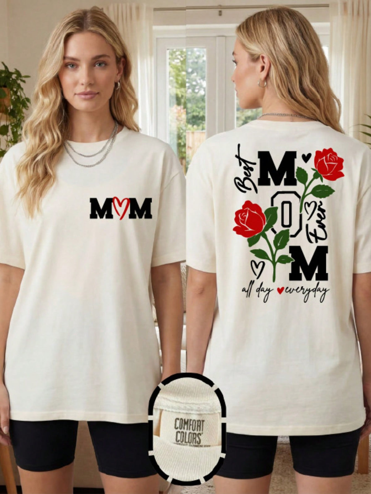 Floral Mom T-Shirt