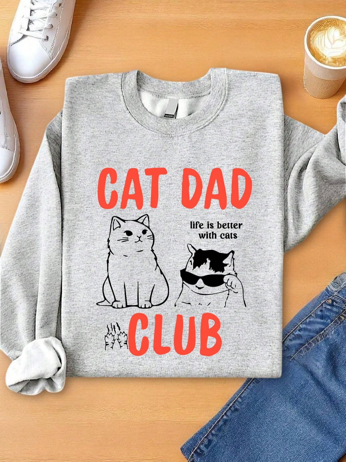 Cat Dad Sweatshirt