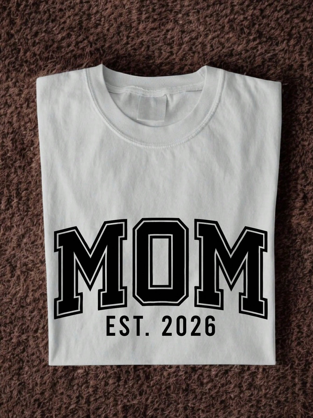 1PC Mom And Dad Est 2026 T-Shirt