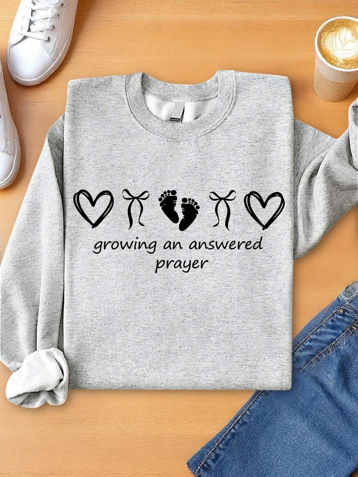 Growing An Answered Prayer Sweatshirt