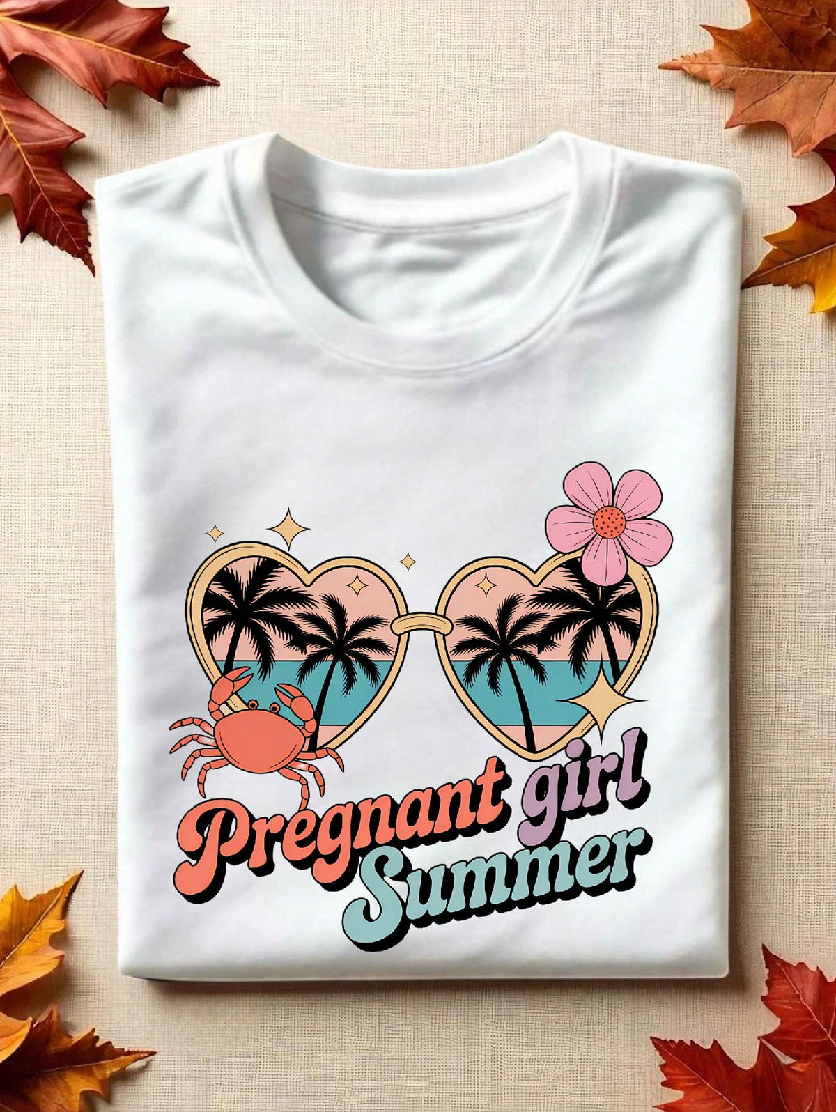 Pregnant Girl Summer T-Shirt