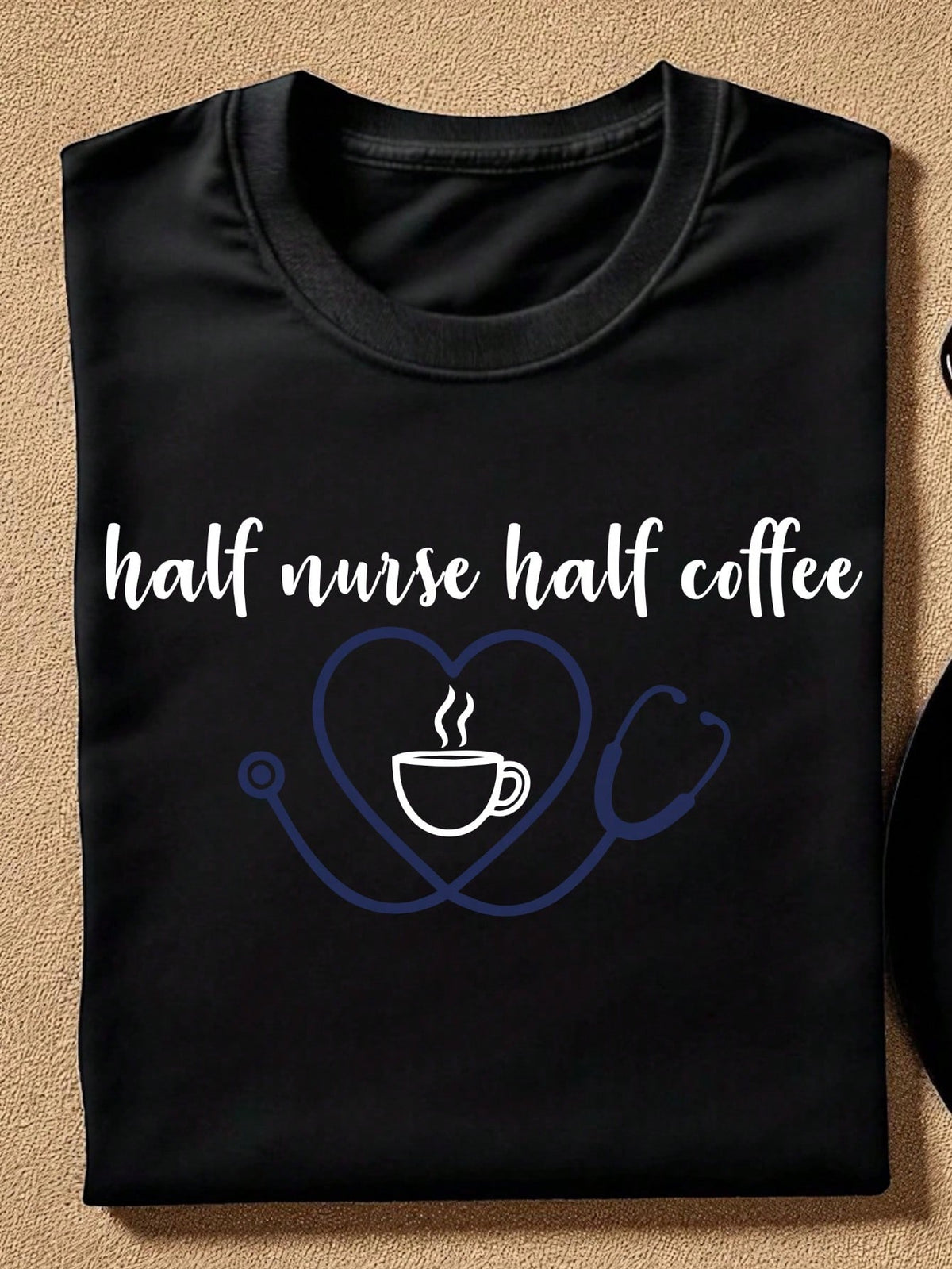 Half Nurse Half Coffee T-Shirt