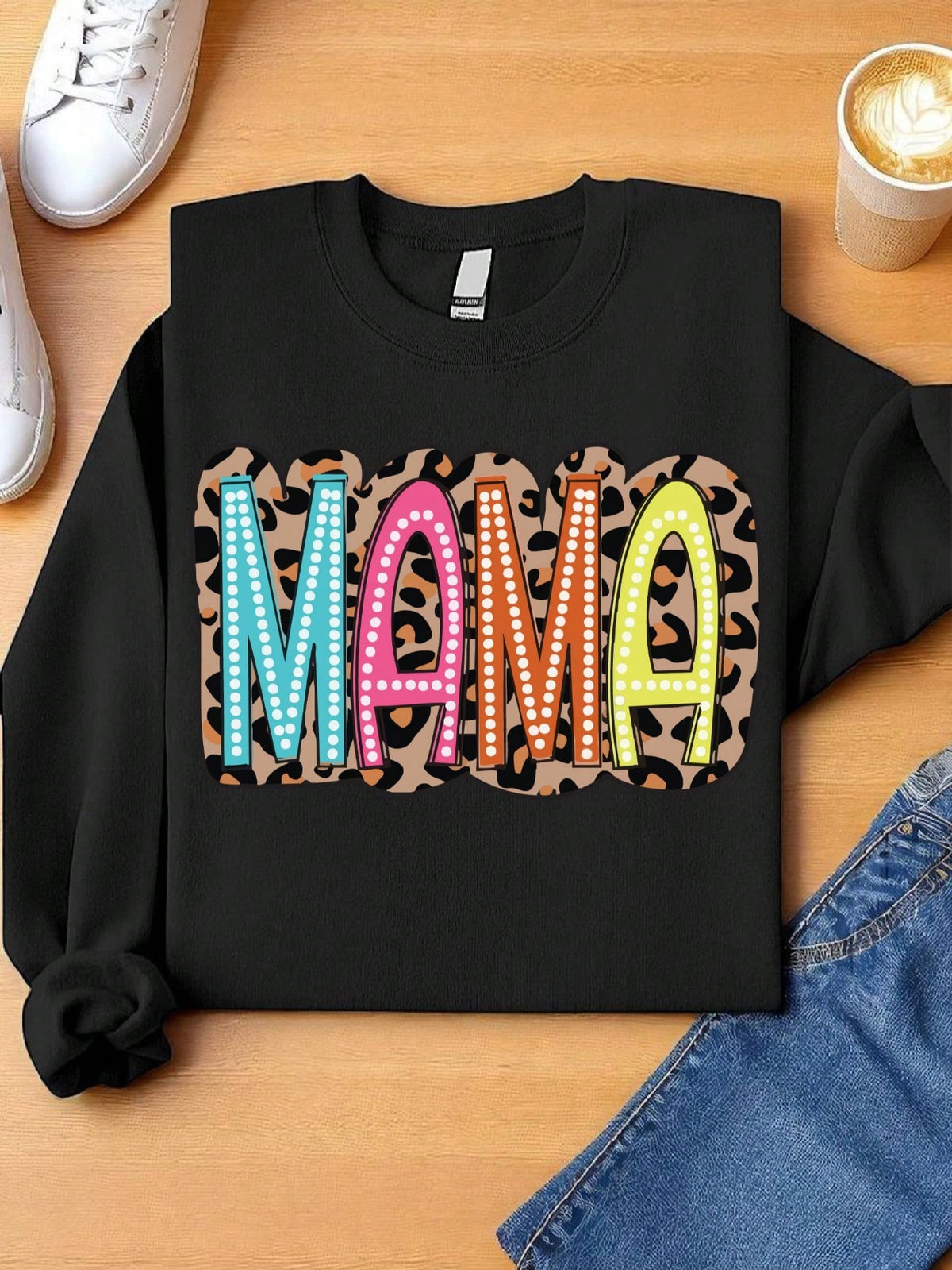 Leopard Mama Sweatshirt