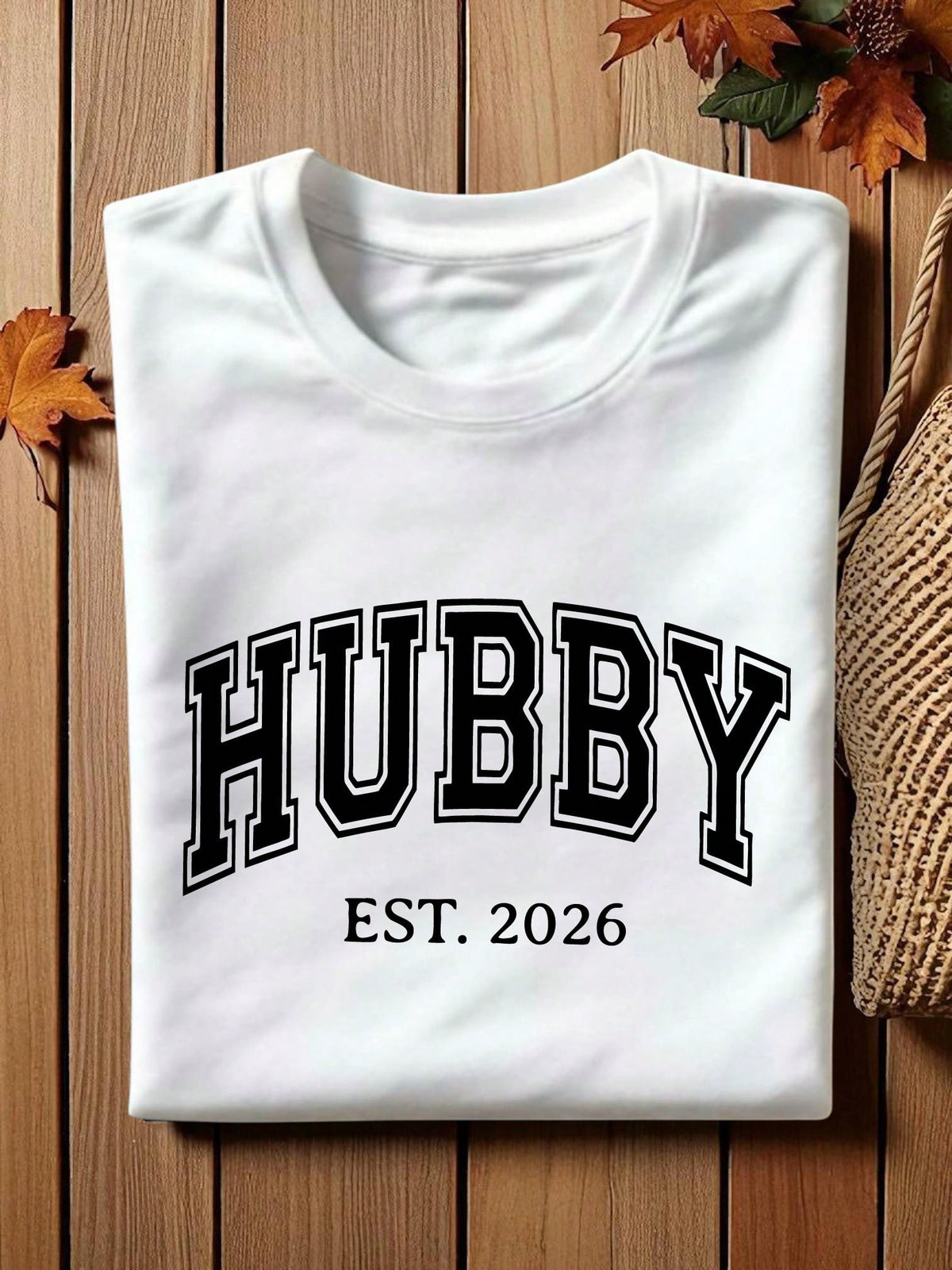 1PC Hubby Wifey T-Shirt