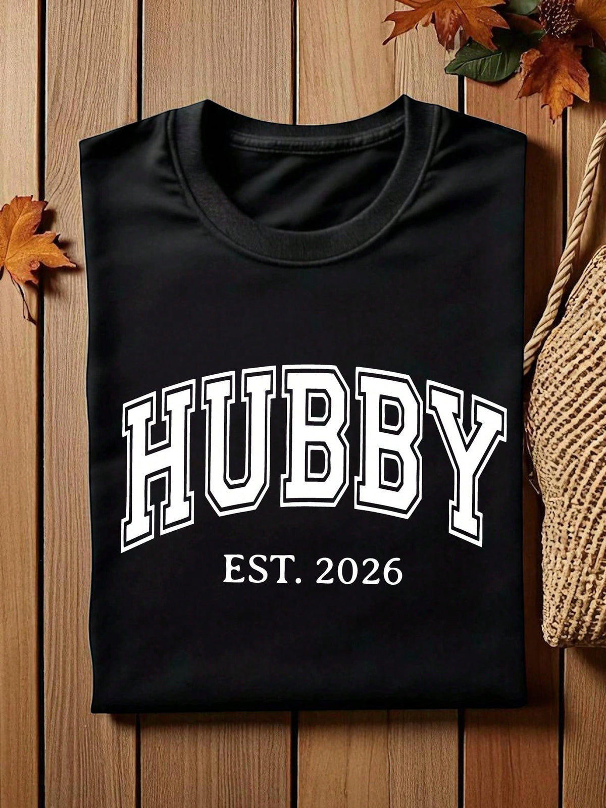1PC Hubby Wifey T-Shirt