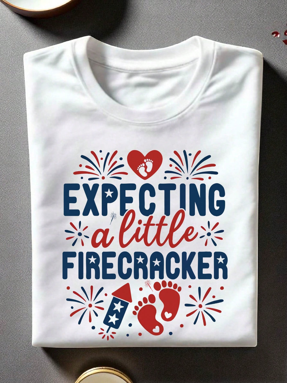 Expecting A Little Firecracker T-Shirt