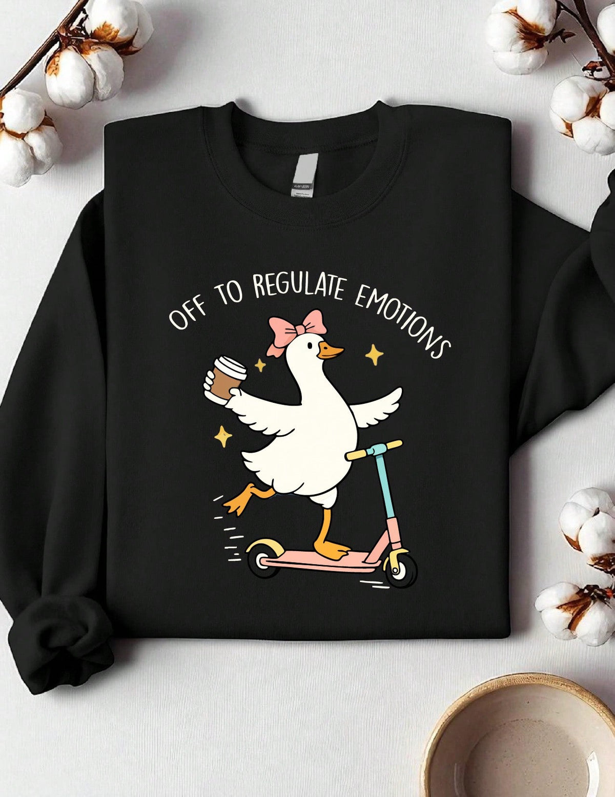 Off To Regulate Emotions Sweatshirt