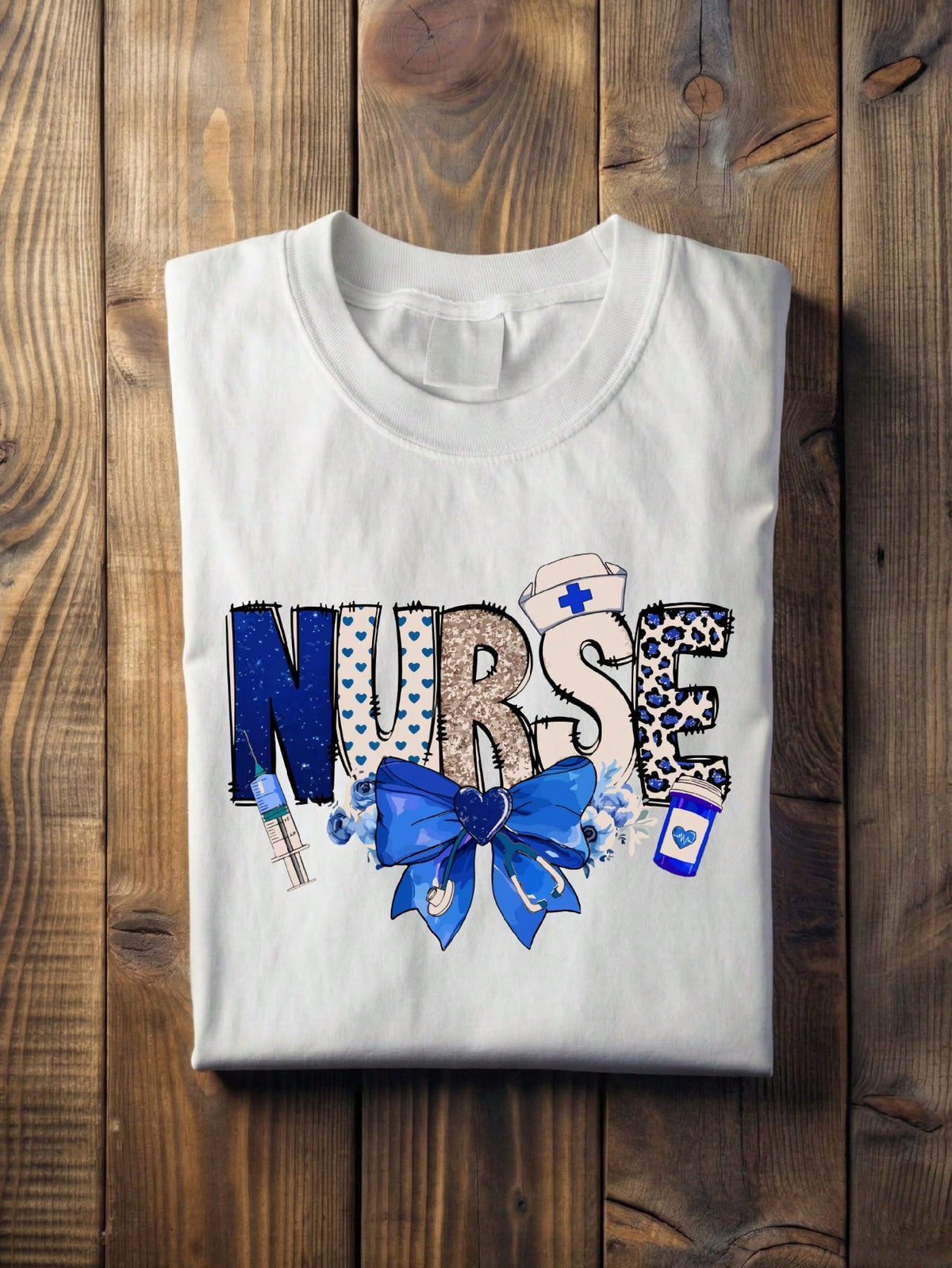 Nurse Leopard Print T-Shirt