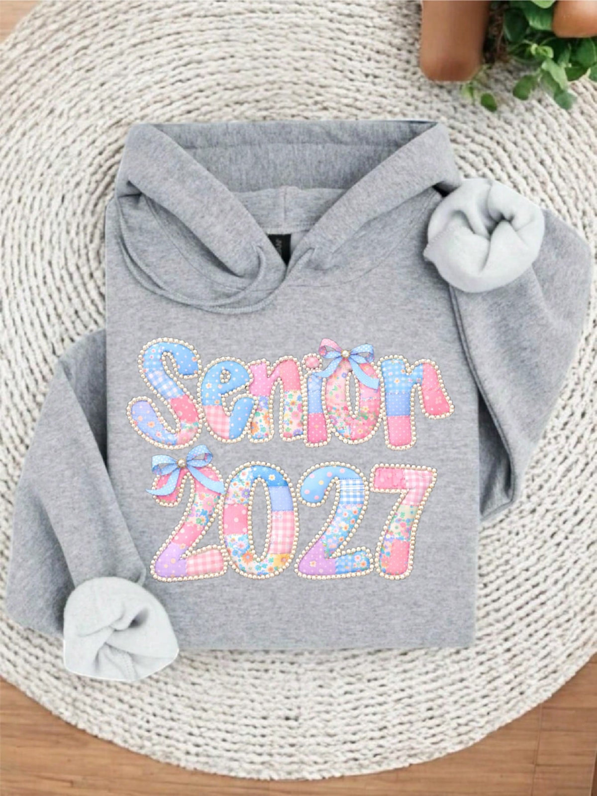 Coquette Lace Senior 2027 Hoodie