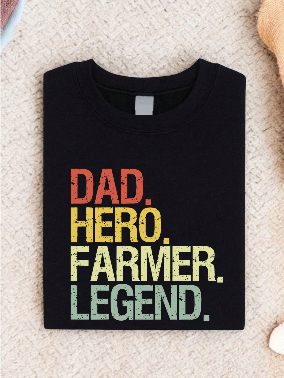 Dad Hero Farmer Legend T-Shirt