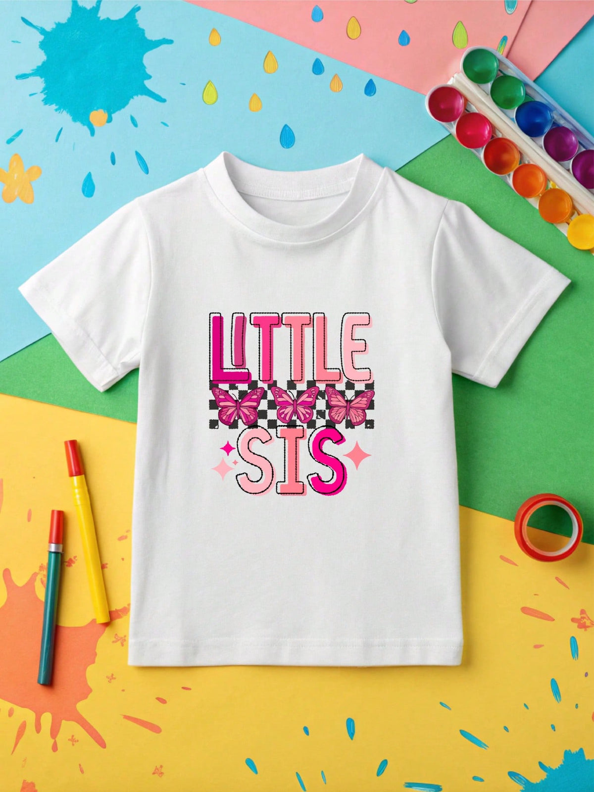 1 PC Big & Little Sister Bodysuit