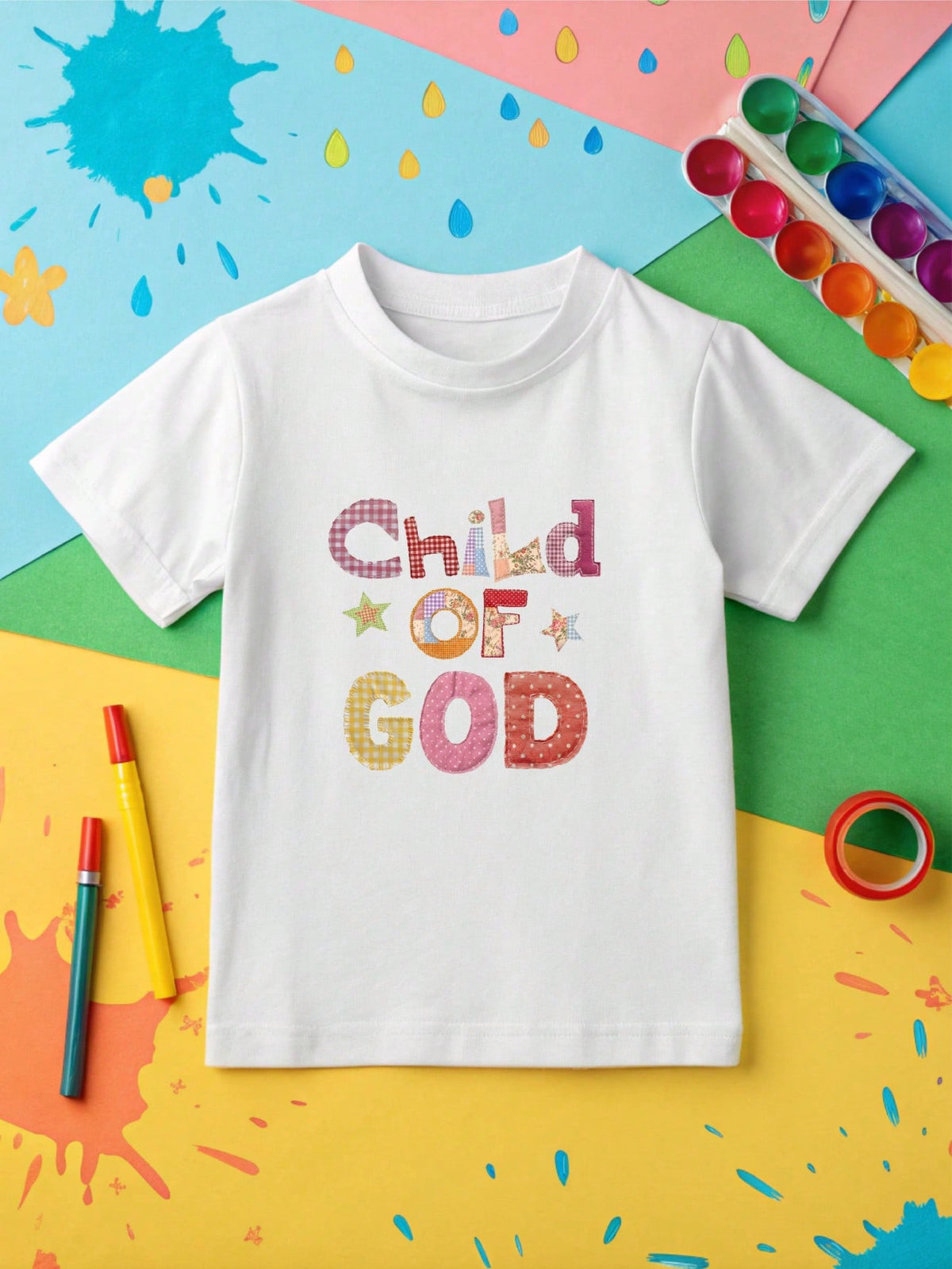 Christian Child (DTF Graphic Print) T-Shirt