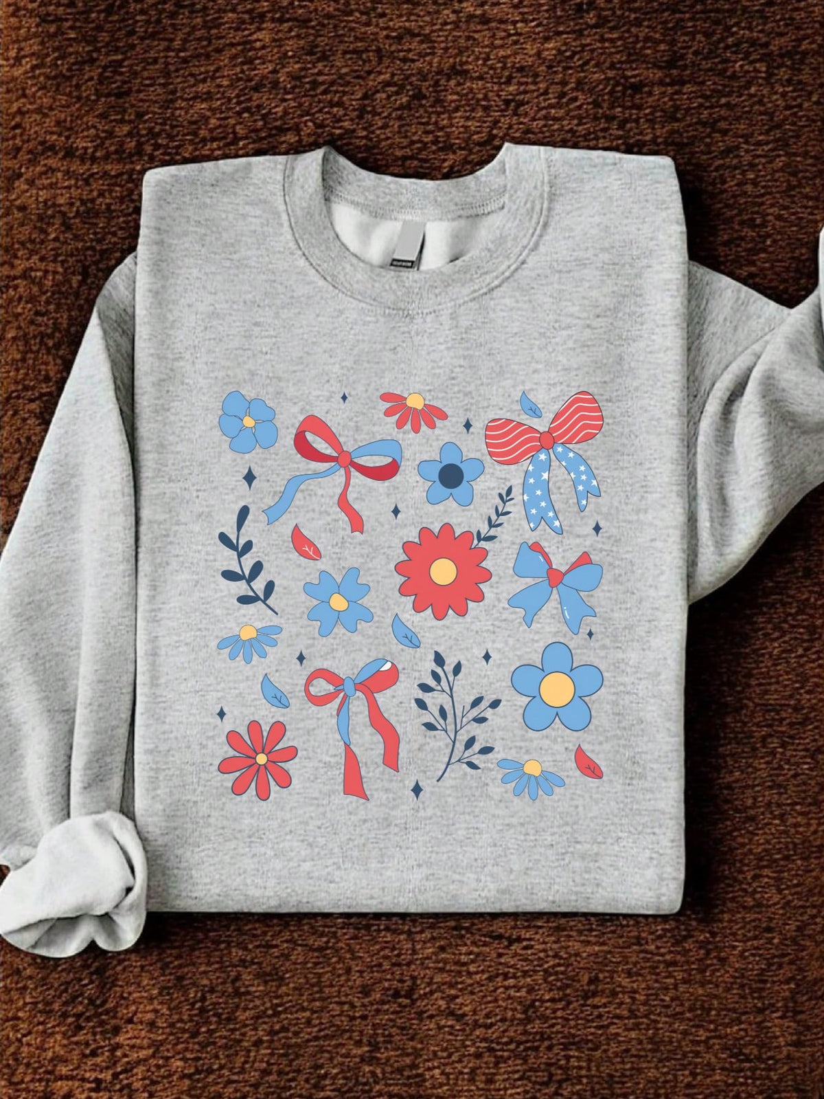 4th Of July Coquette Sweatshirt