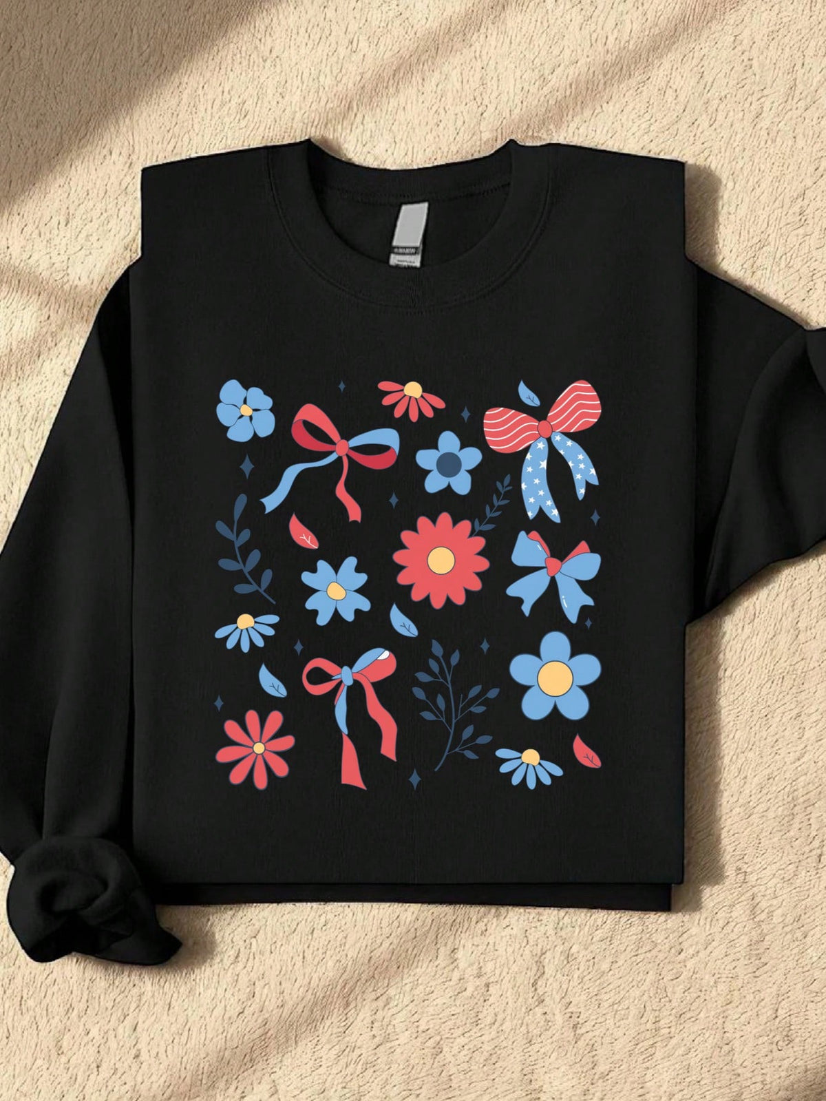 4th Of July Coquette Sweatshirt