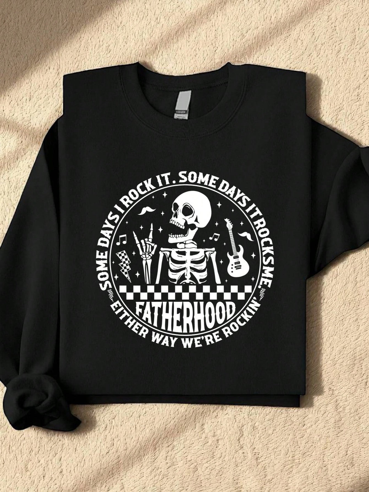 Fatherhood Rockin Sweatshirt