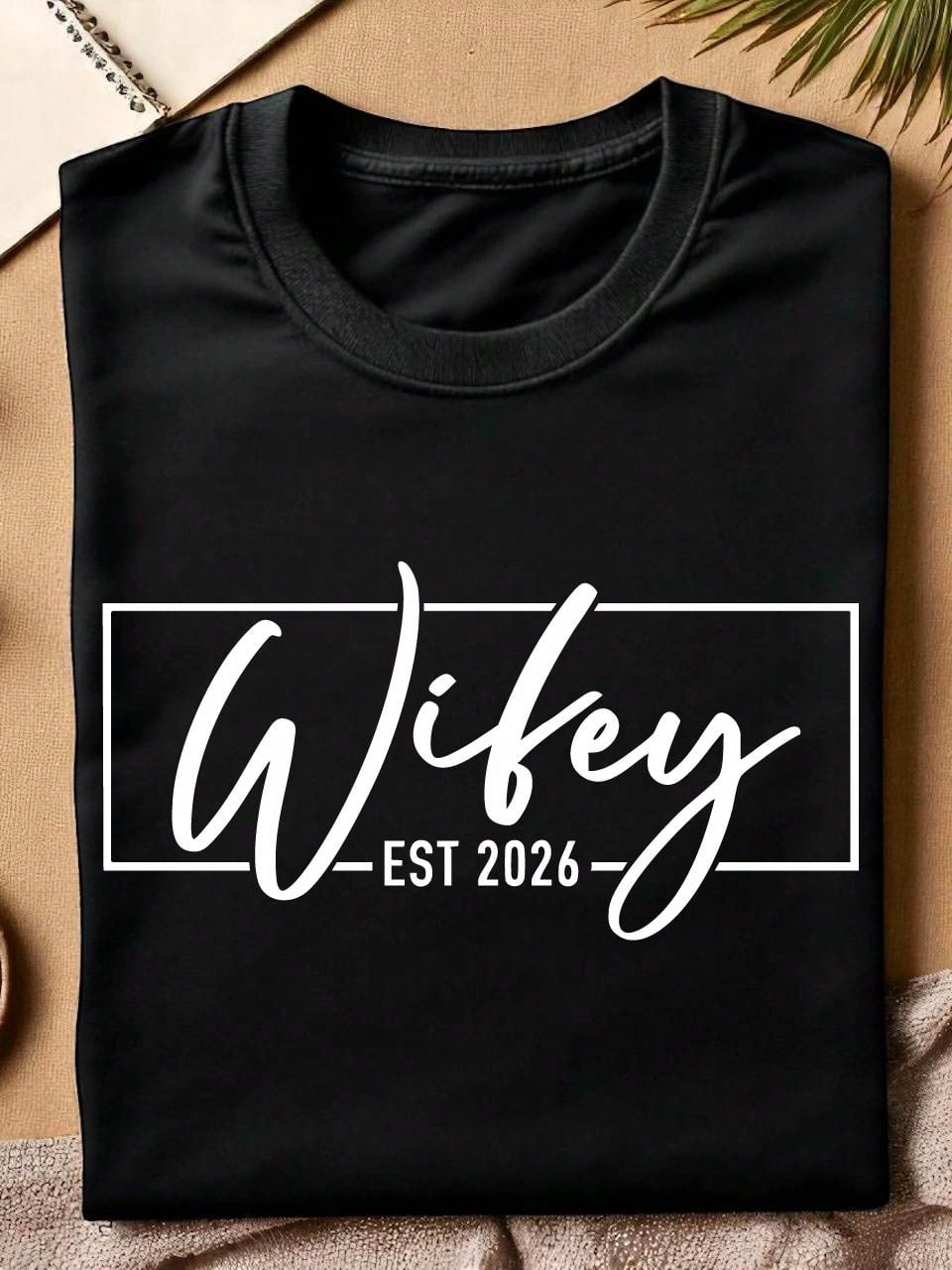 1PC Wifey And Hubby T-Shirt