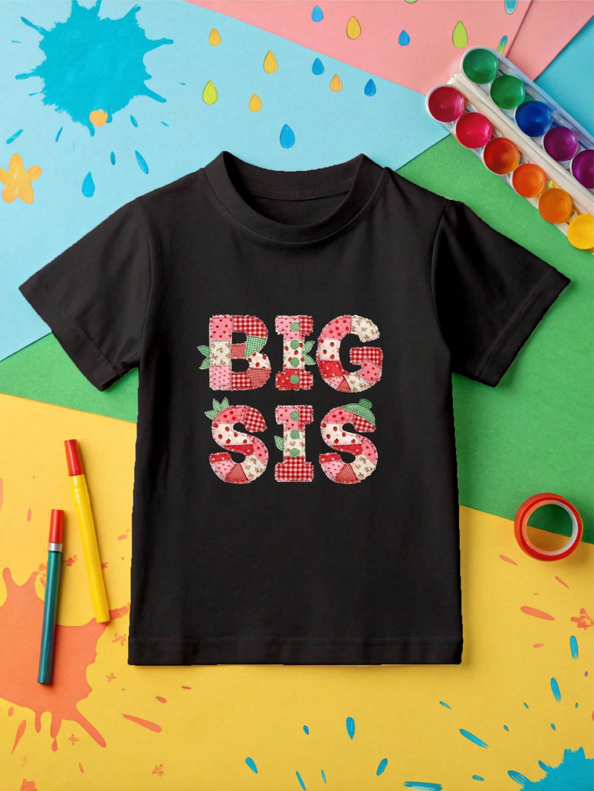 1 PC Big & Lil Sis Kids Bodysuit