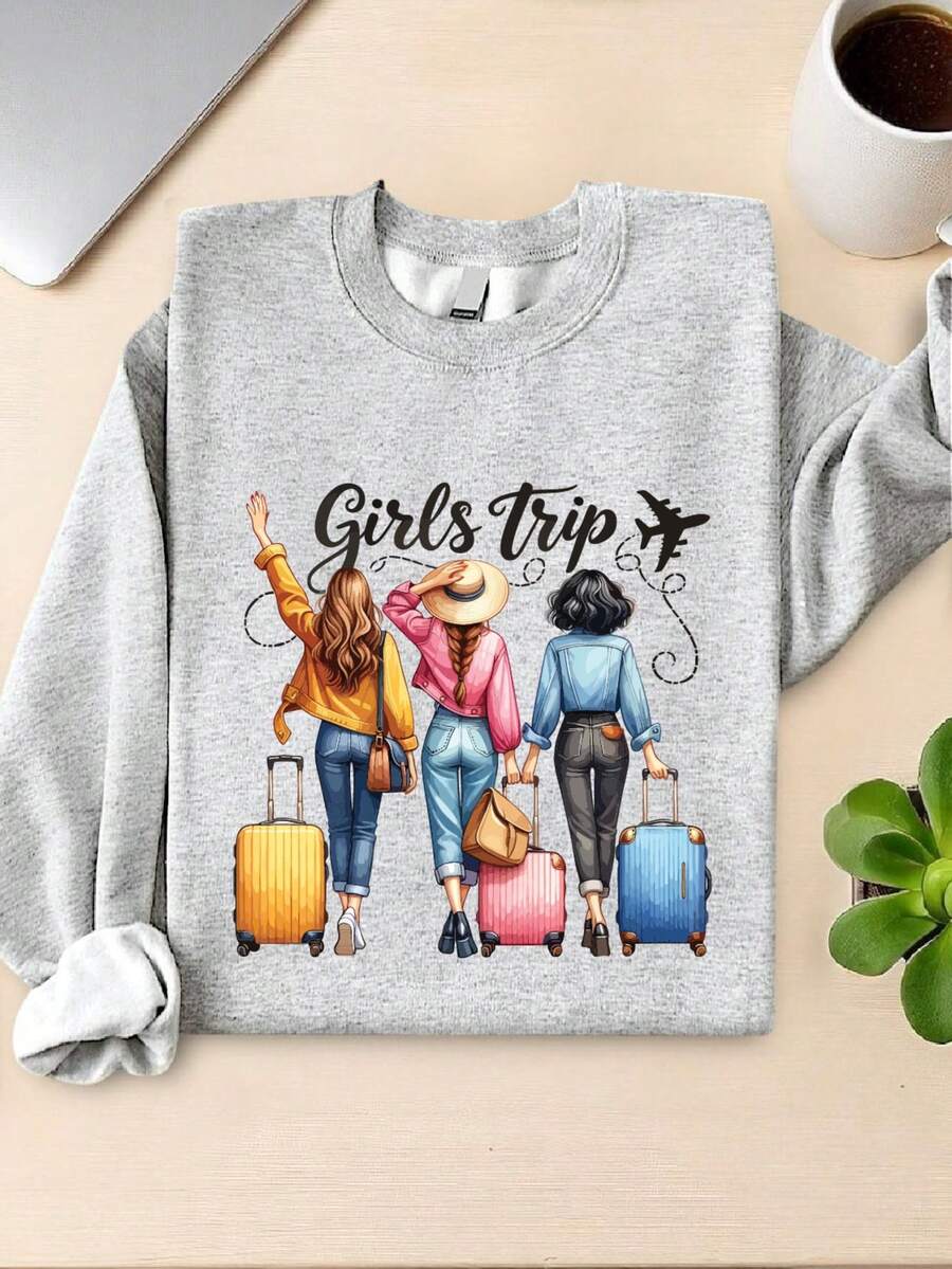 Girls Trip Graphic Sweatshirt