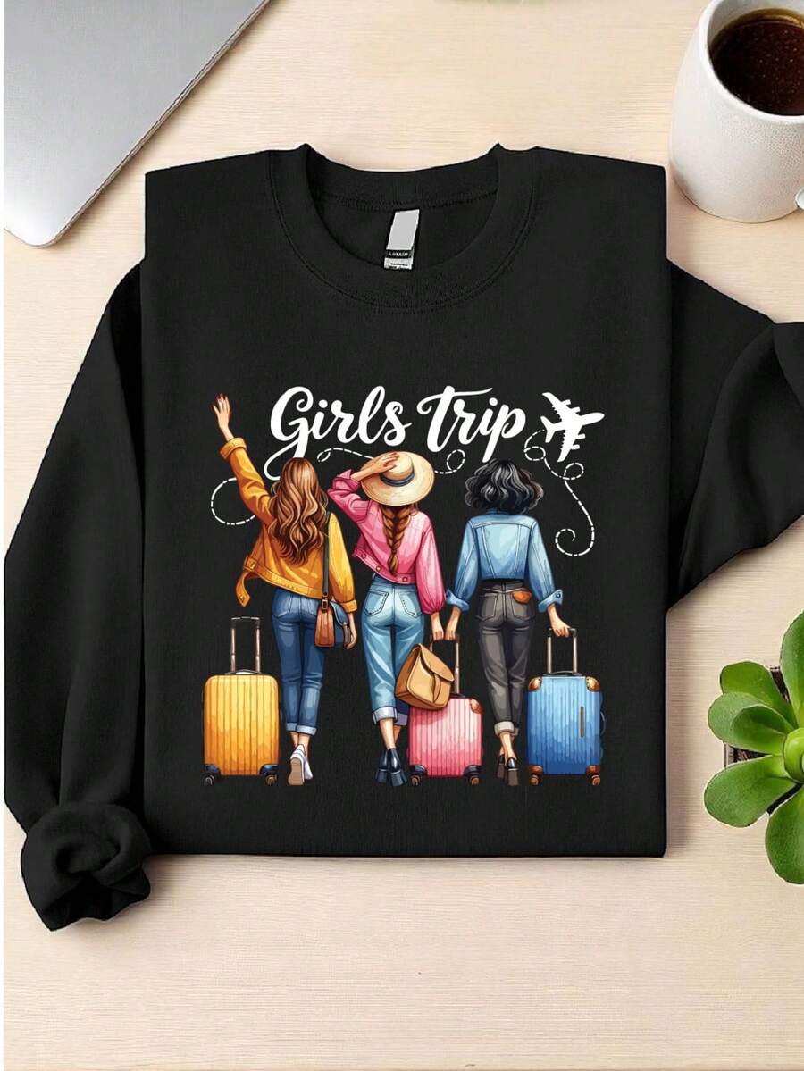Girls Trip Graphic Sweatshirt