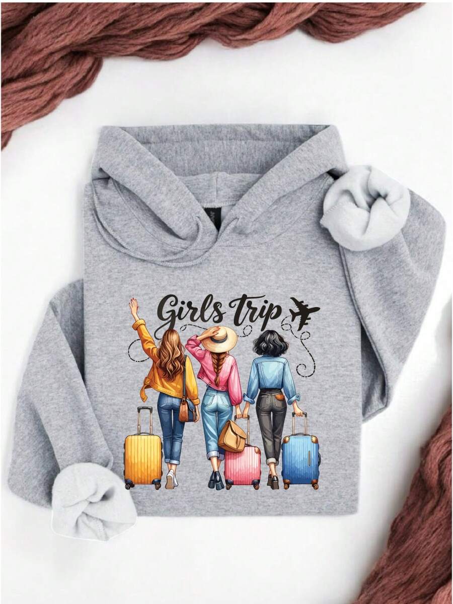 Girls Trip Graphic Hoodie